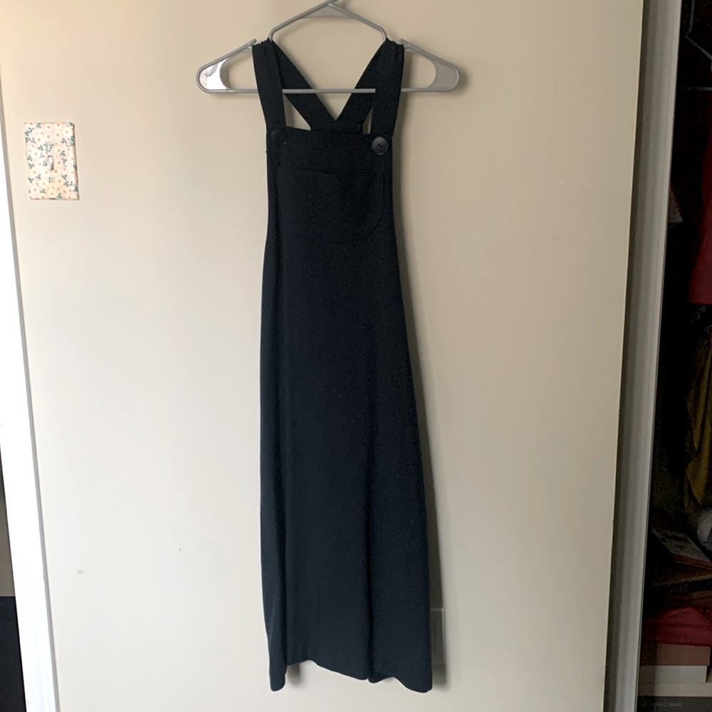 School girl overall jumper